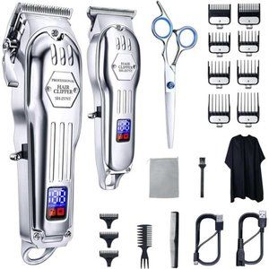 Hair Clippers Professional Cordless for Men, Barber Clippers for Hair CuttingKit